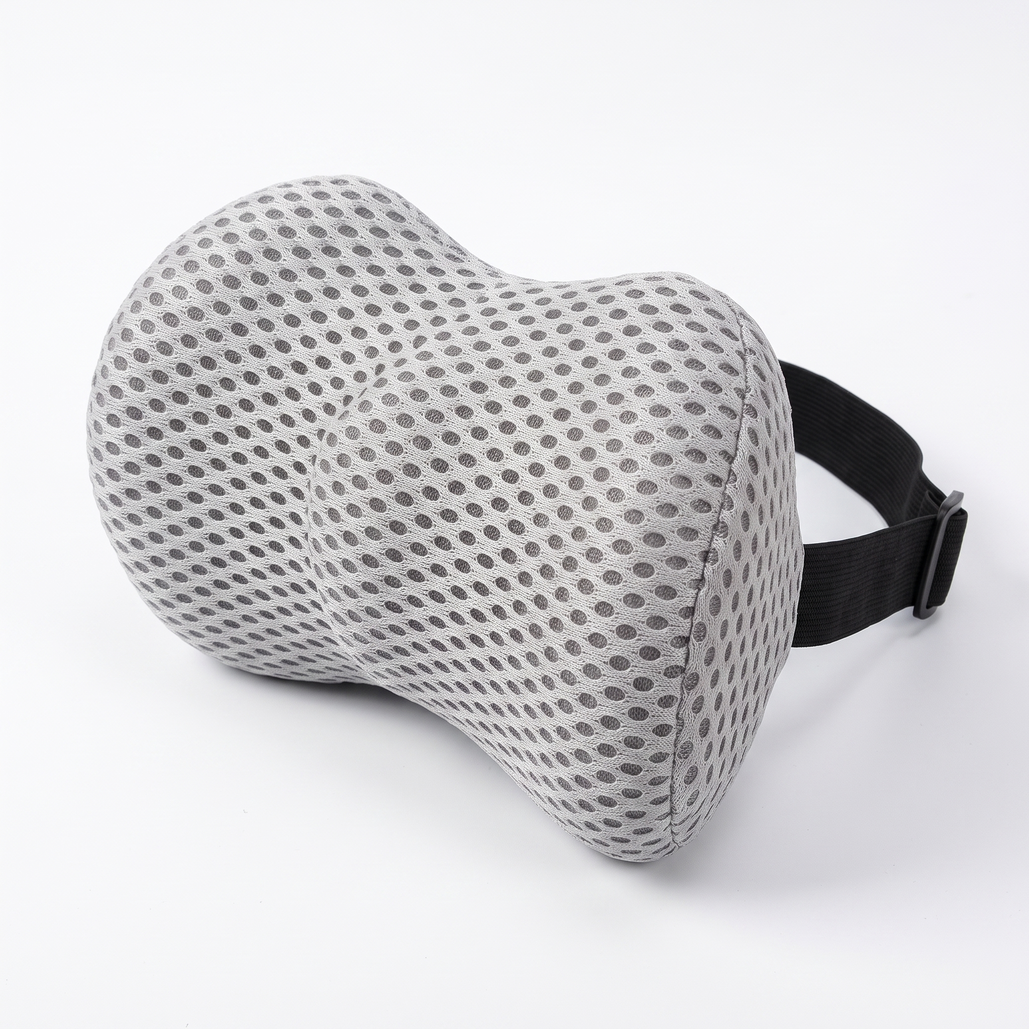 Memory foam car neck rest in grey