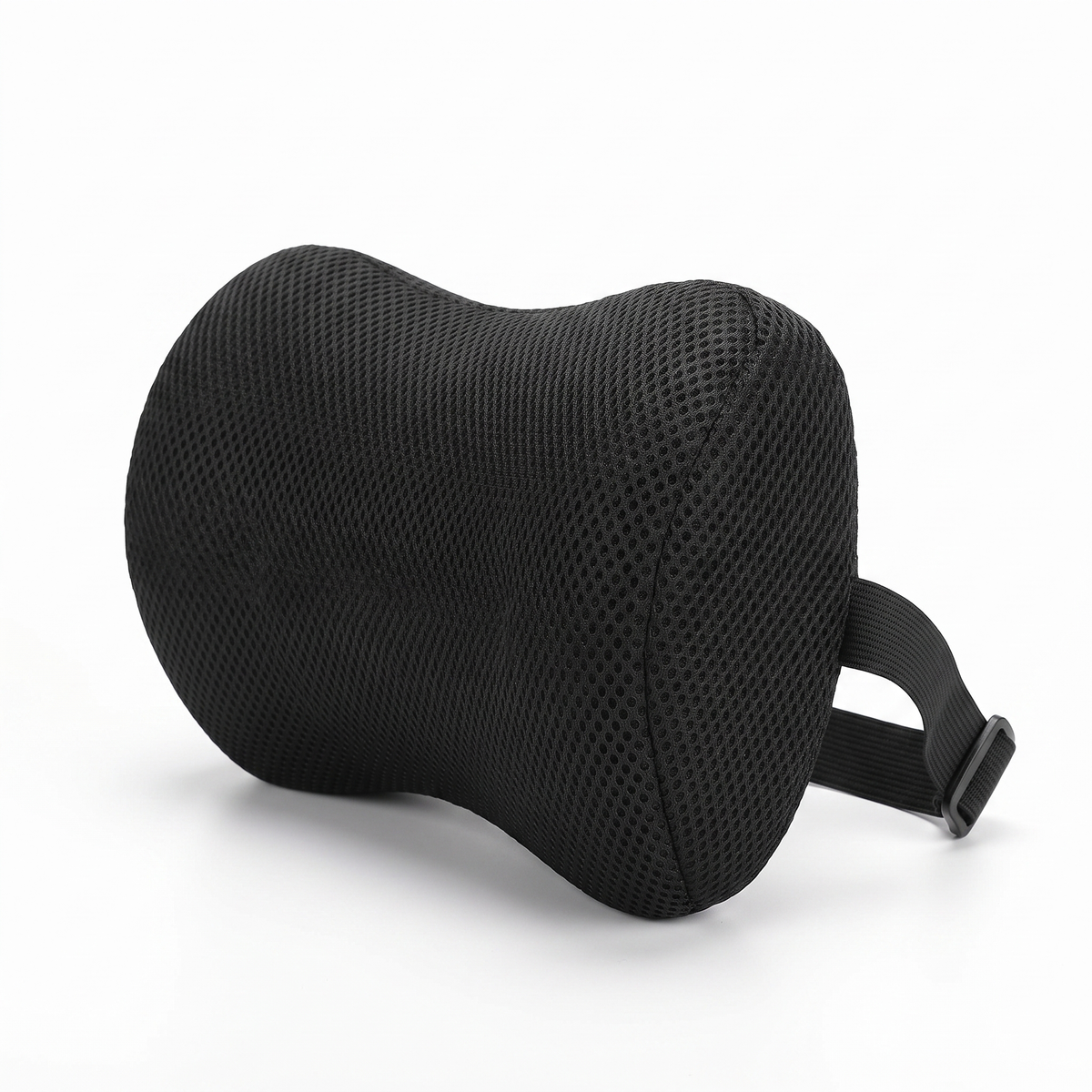 Memory foam car neck rest in black